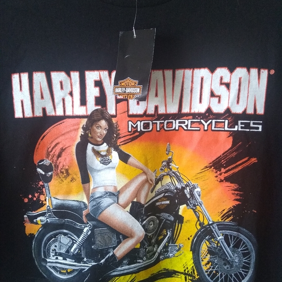 Harley Davidson Caliente San Antonio, TX Graphic S/S T-shirt Size XXL - Picture 2 of 6